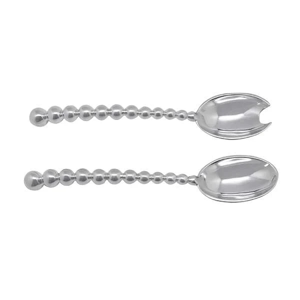 Large Pearled Salad Servers