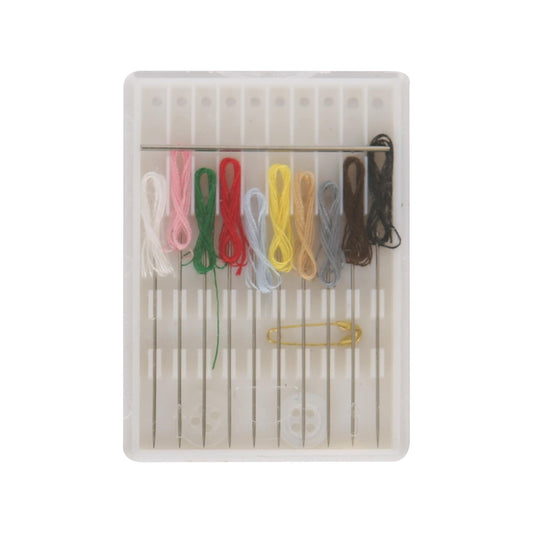 Threaded Sewing Needles - Multicoloured