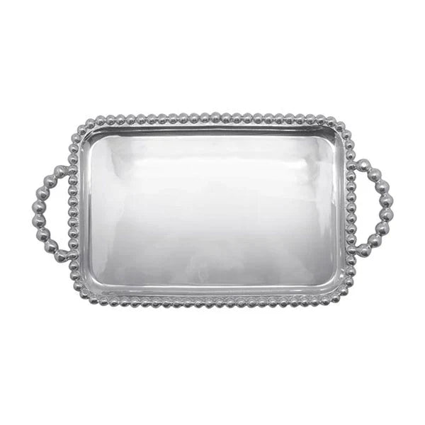 Pearled Service Tray- Medium