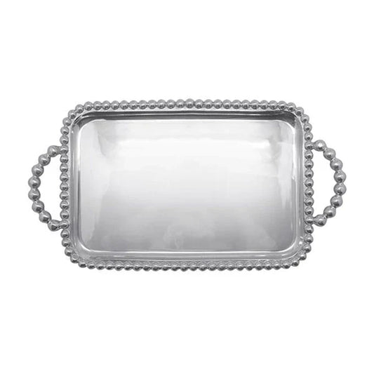 Pearled Service Tray- Medium