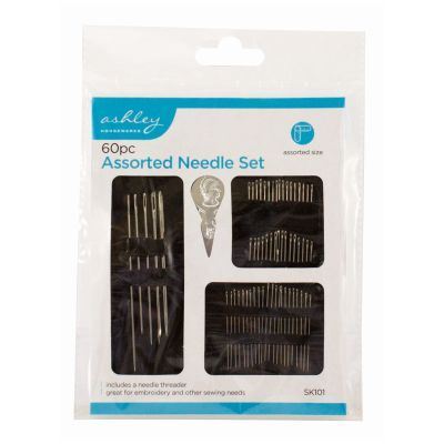 60pc Assorted Sewing Needles Set