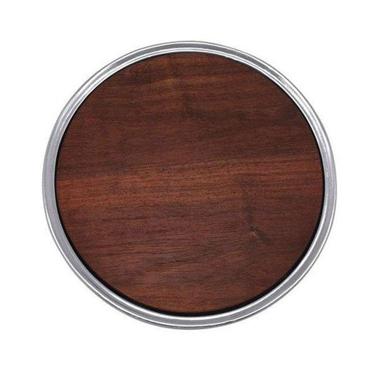 Signature Round Cheese Board with Dark Wood Insert