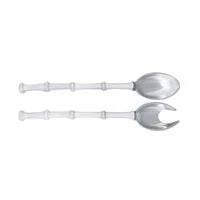 Salad Servers White Bamboo