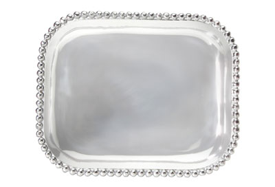 Rectangular Pearled Platter