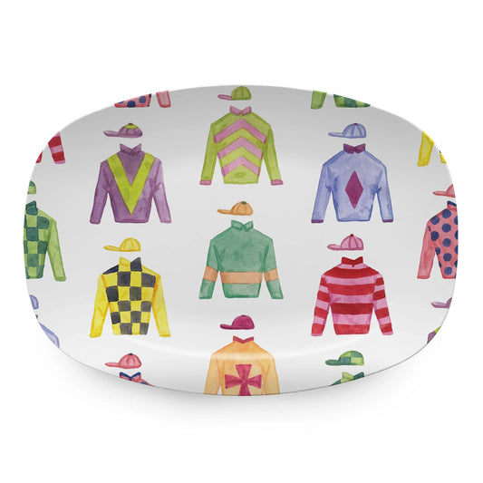 Jockeying For Position Platter
